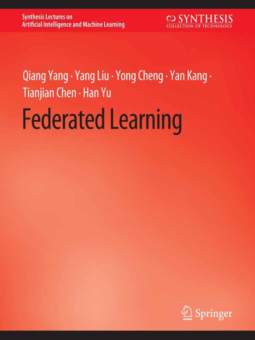Title details for Federated Learning by Qiang Yang - Available